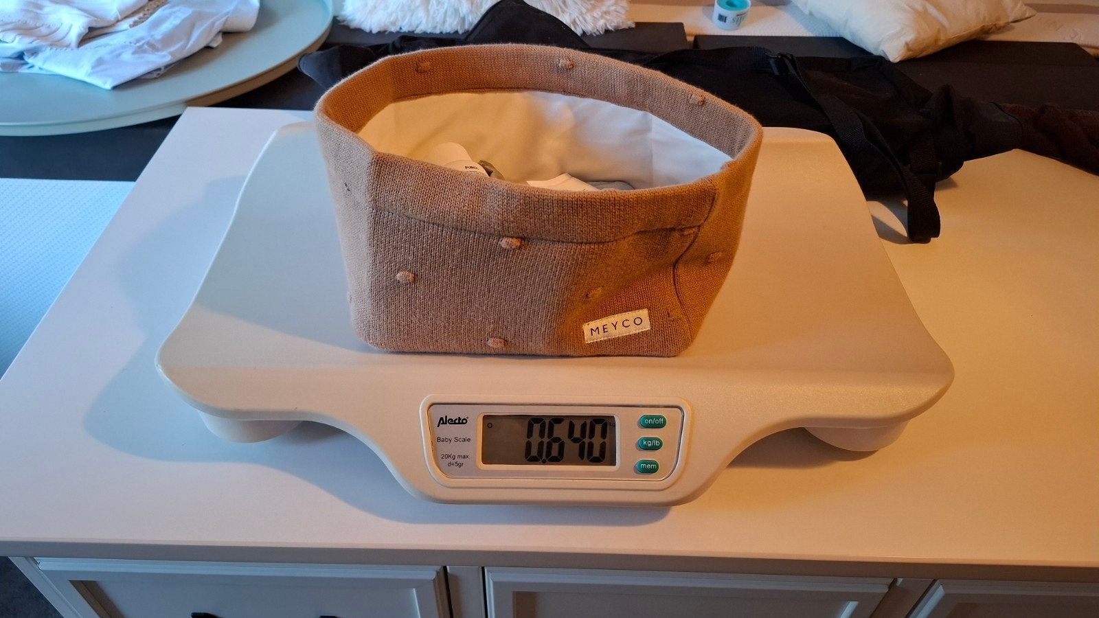 Alecto Babyweegschaal - Nauwkeurig en Betrouwbaar, Witgoed en Apparatuur, Weegschalen, Ophalen, 1 tot 500 gram, Overige typen