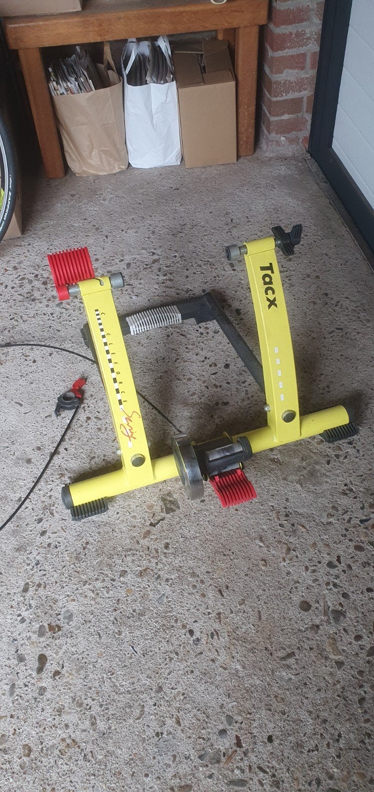 tacx racefiets hometrainer cq fietstrainer, Ophalen, Zo goed als nieuw, Tacx