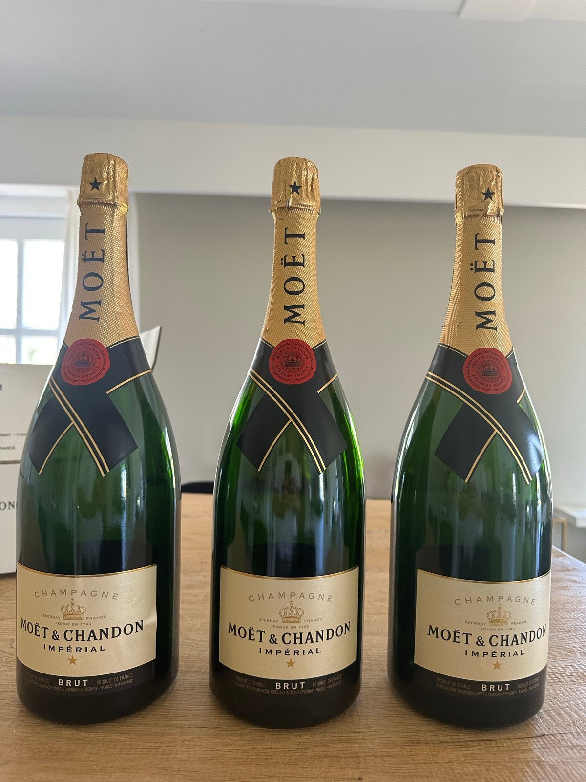 Moët chandon dummy flessen, Ophalen of Verzenden