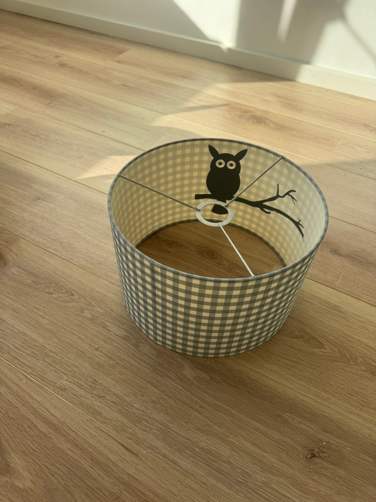 Leuke lampenkap met uilmotief, Ophalen, Gebruikt, Overige typen, Rond