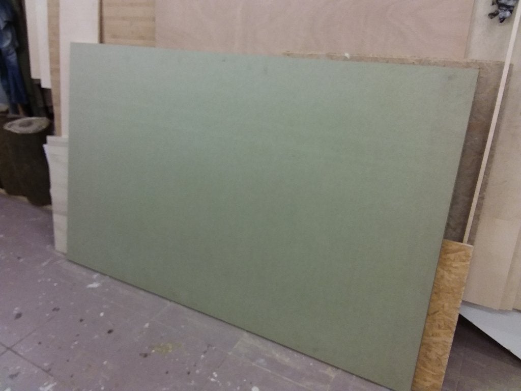 Green-panel, hdf-paneel van groen mdf, Doe-het-zelf en Verbouw, Ophalen, Nieuw, Minder dan 20 mm