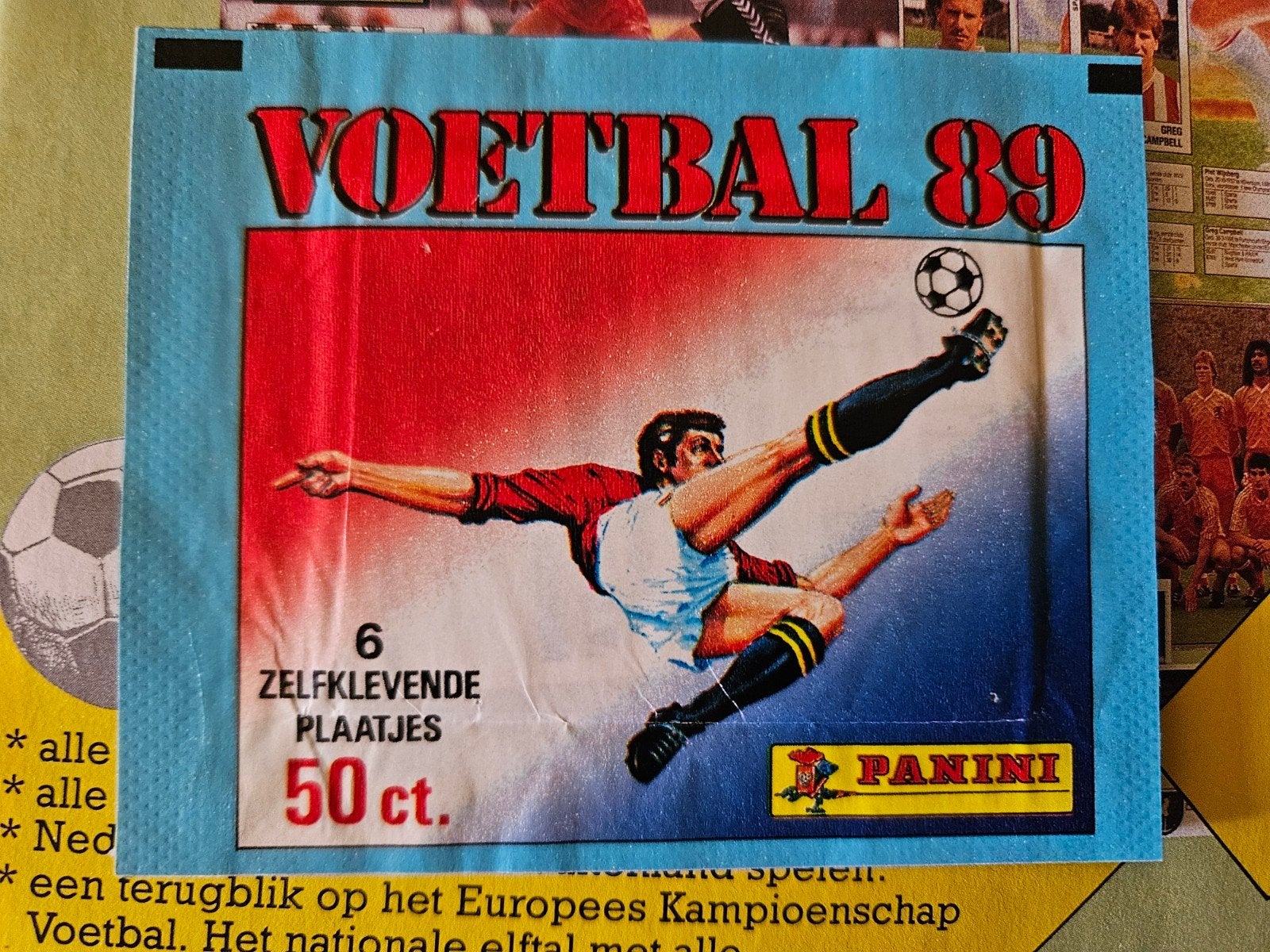 3x Ongeopende pakjes Panini Voetbalplaatjes Extra, Verzamelen, Ophalen of Verzenden, Zo goed als nieuw, Buitenlandse clubs, Poster, Plaatje of Sticker