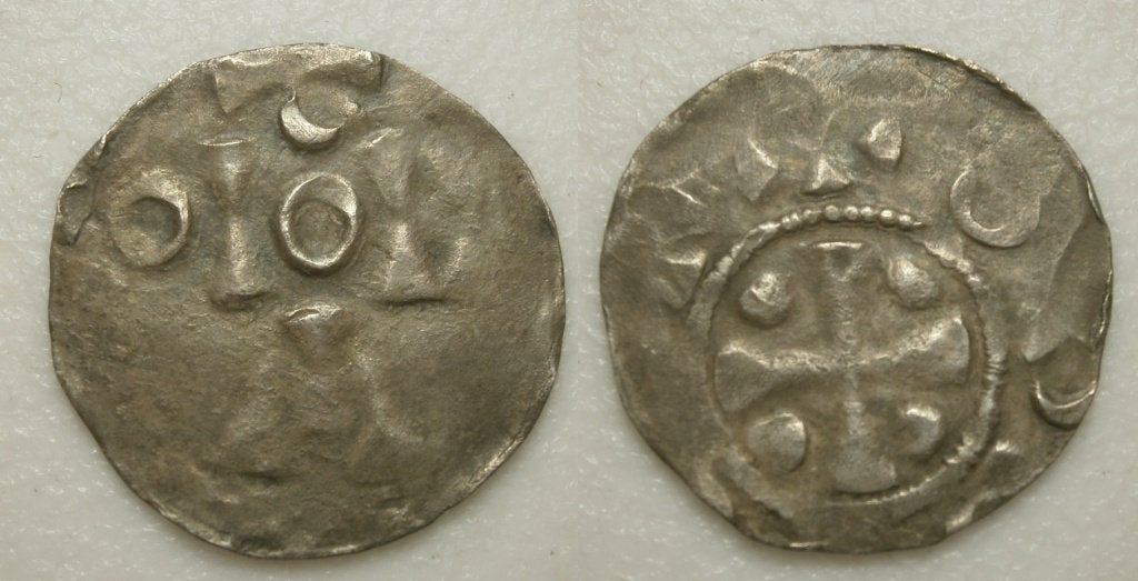PD70313 Tiel/Nijmegen Gebied - Denier - Otto 936-1002, Vóór koninkrijk, Zilver, Losse munt, Overige waardes