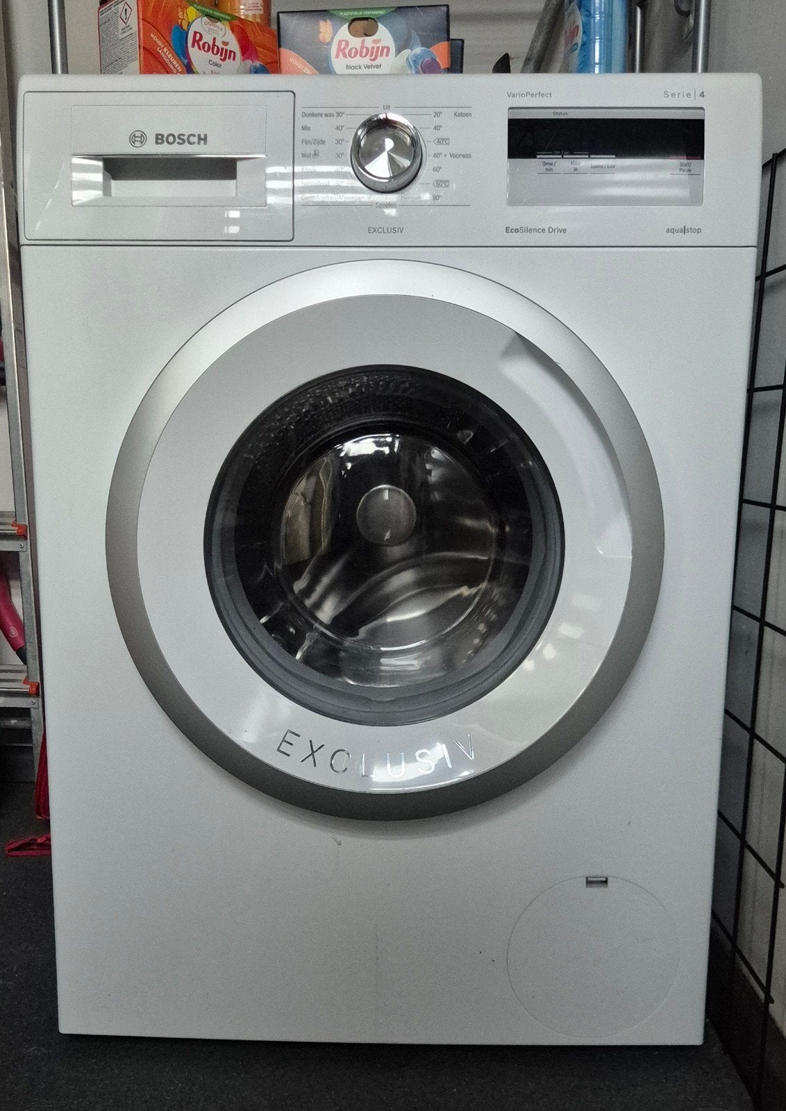 Bosch Serie 4 Exclusiv Wasmachine VarioPerfect EcoSilence, Ophalen