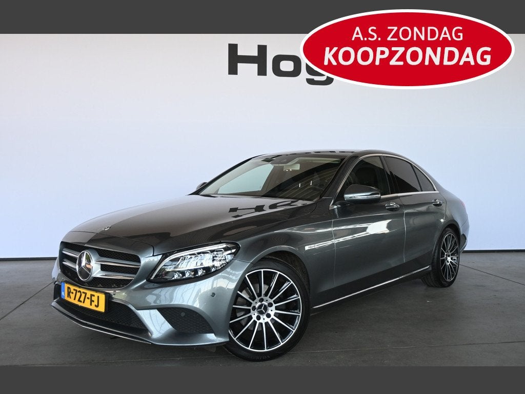 Mercedes-Benz C-Klasse 180 Premium Plus Pack AMG Line Naviga, Met garantie (alle), Leder en Stof, 1595 cc, Sedan
