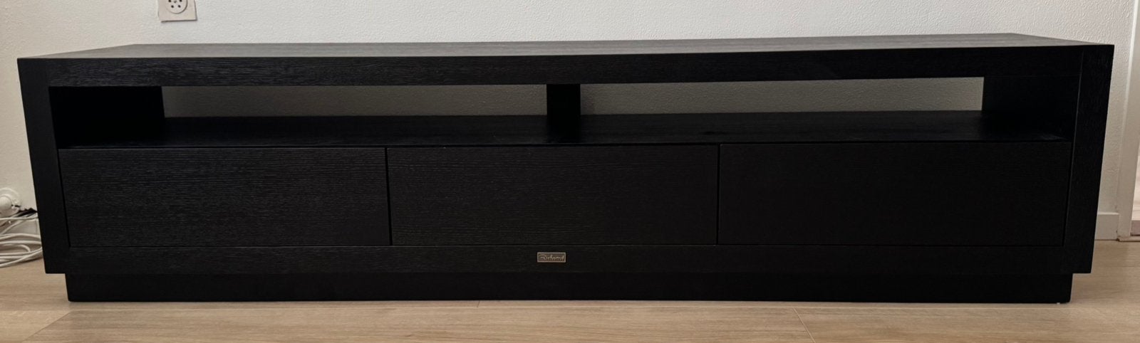 Richmond Interiors TV-dressoir Oakura 3-laden (Black), Ophalen, Zo goed als nieuw