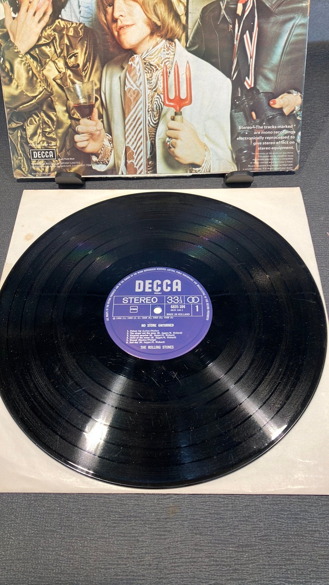 The Rolling Stones — No Stone Unturned, LP, Complilatie, Gebruikt, Blues Rock