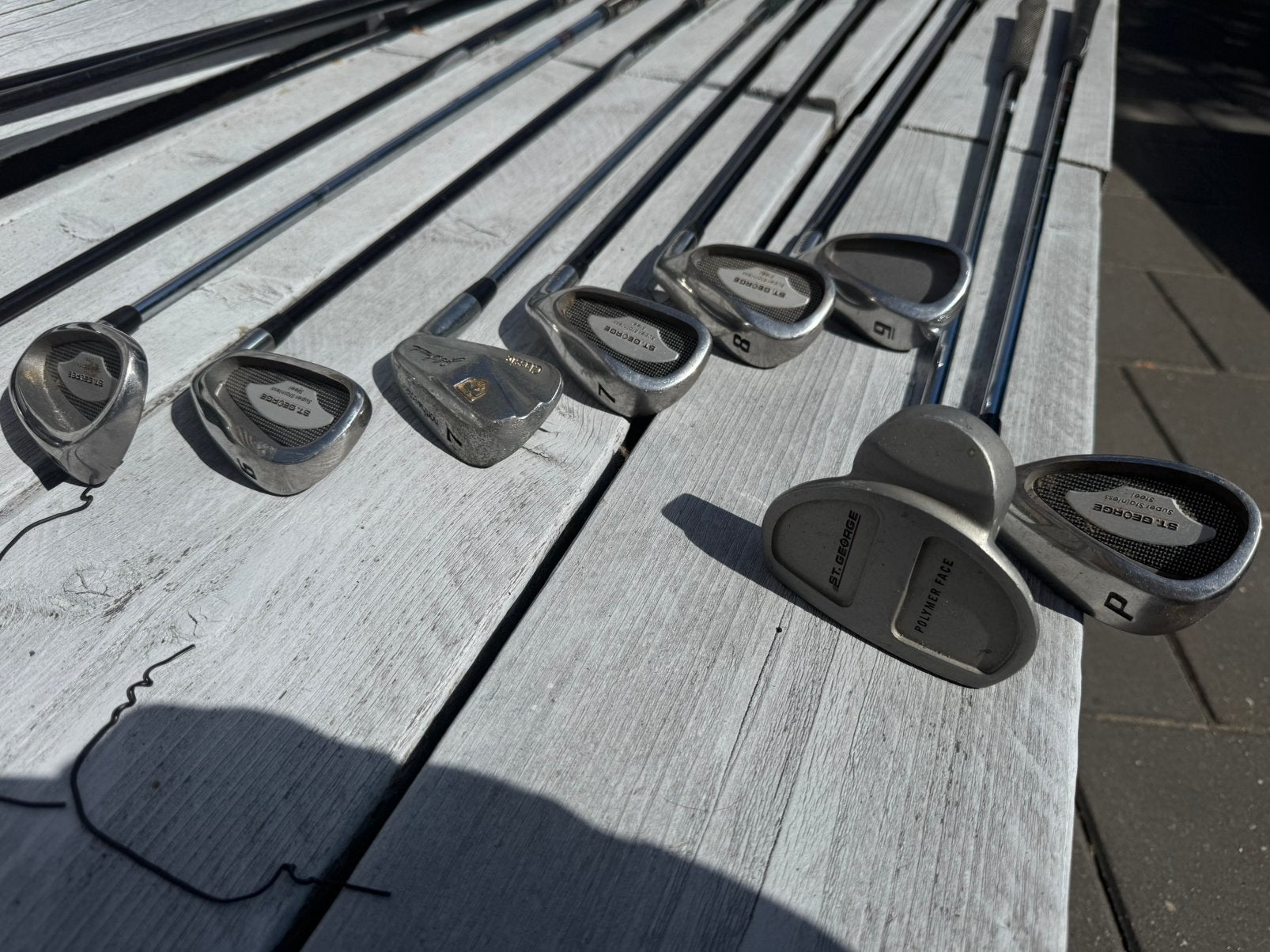 St George golfclubset met tas en trolley, Ophalen, Zo goed als nieuw, Set, Overige merken