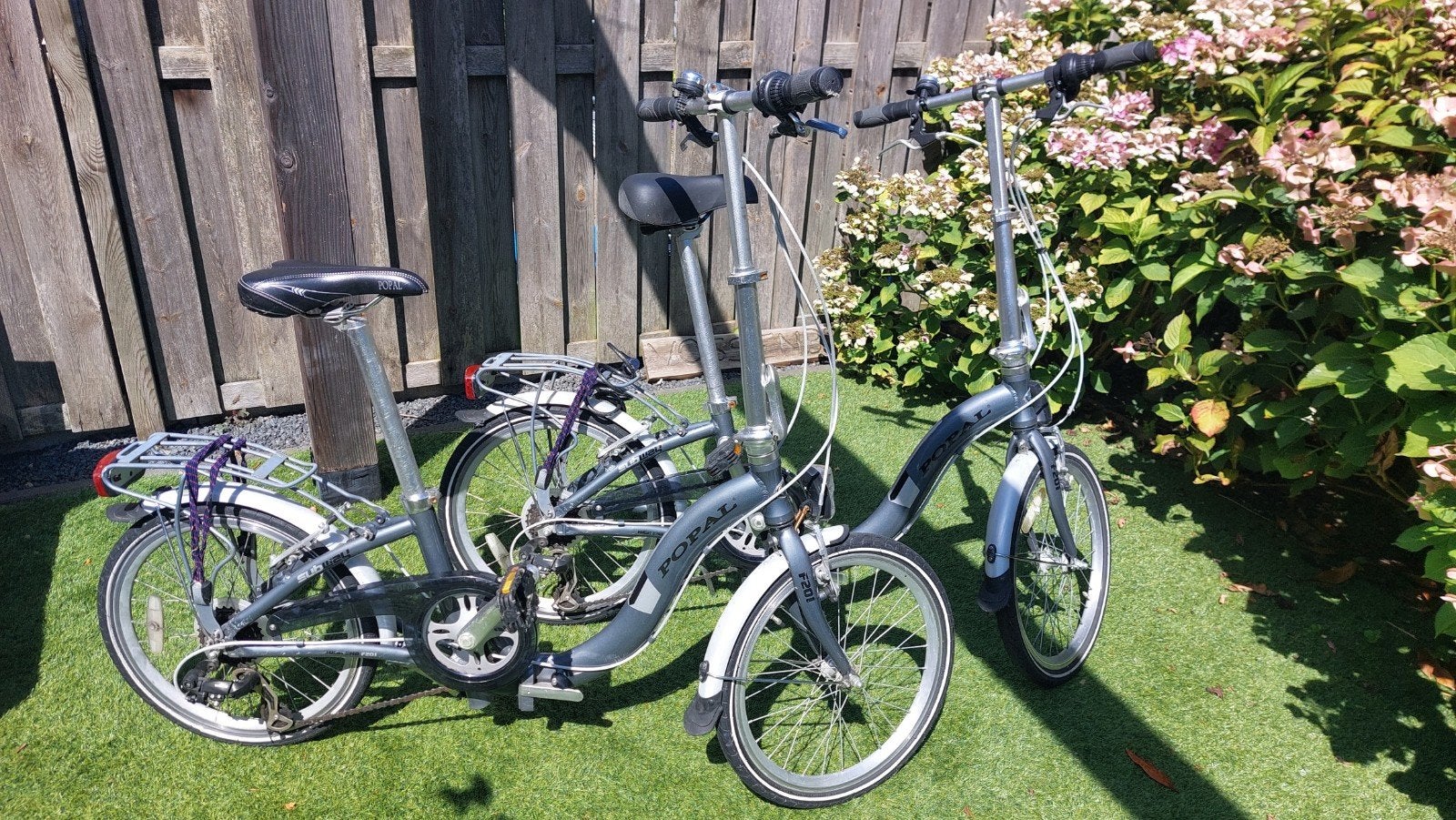 2 x Popal Subway F201 Vouwfiets – grijs (20 inch, 6 versn.), Fietsen en Brommers, Fietsen | Vouwfietsen, Ophalen, Zo goed als nieuw