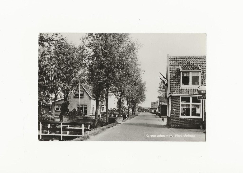 Grootschermer - Noordeinde, Ophalen, 1960 tot 1980, Gelopen, Noord-Holland