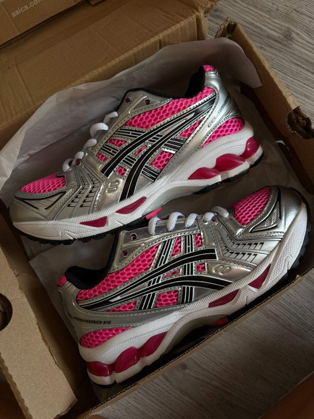 ASICS Gel-1130 Neon Pack Pink, Ophalen of Verzenden, Roze, Sneakers of Gympen, Zo goed als nieuw