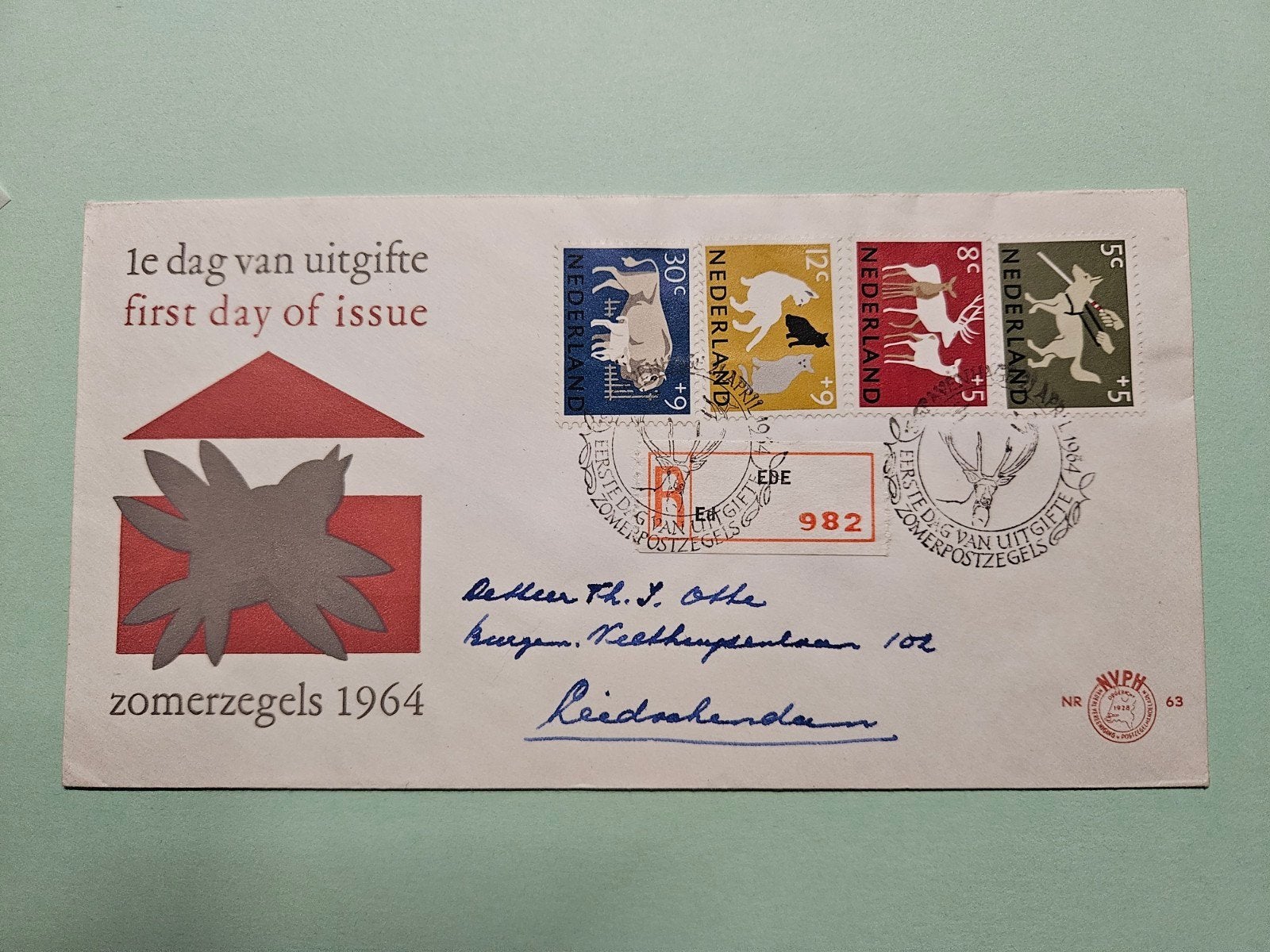 34) Zomerzegels 1964, Ophalen of Verzenden, Beschreven, Nederland