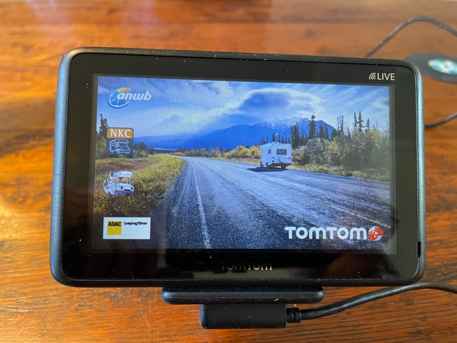 Tomtom GO 4CR52 camper navigatie, Auto diversen, Ophalen of Verzenden, Zo goed als nieuw