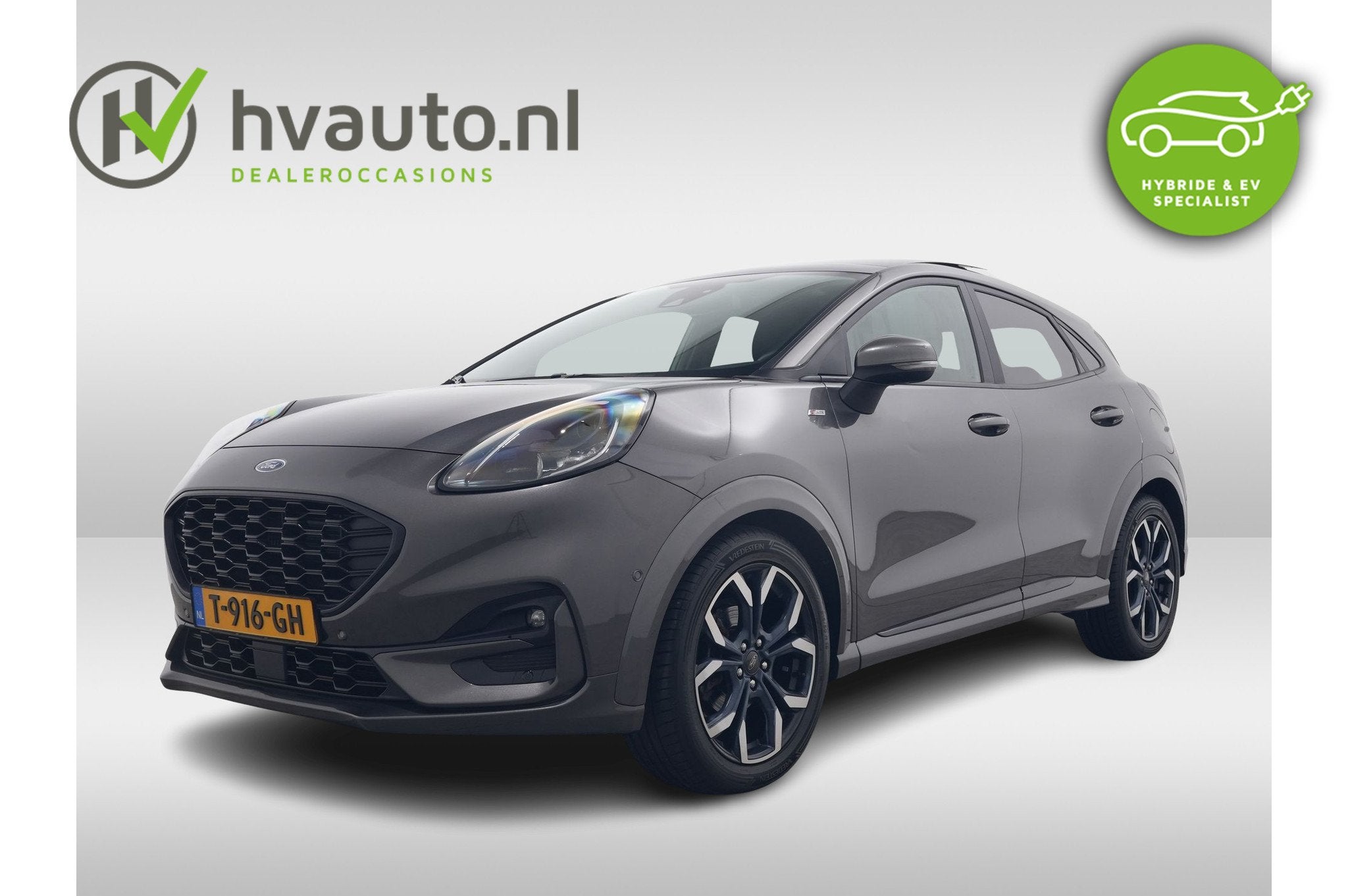 Ford Puma 1.0 HYBRID 125PK ST-LINE X | Panoramadak | Matrix, Voorwielaandrijving, Automatische klimaatregeling, 125 pk, Leder en Stof