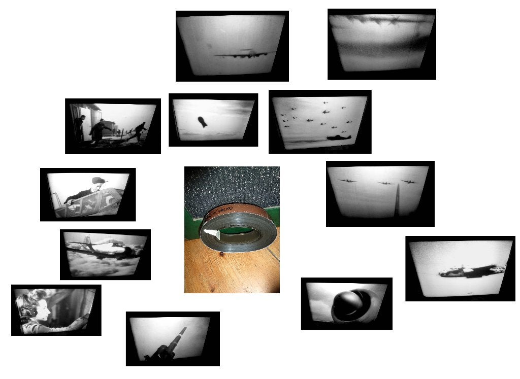 35mm film Oud Oorlogs Journaal - 6 min- zw/w - 1940-45 -, Ophalen of Verzenden, 35mm film