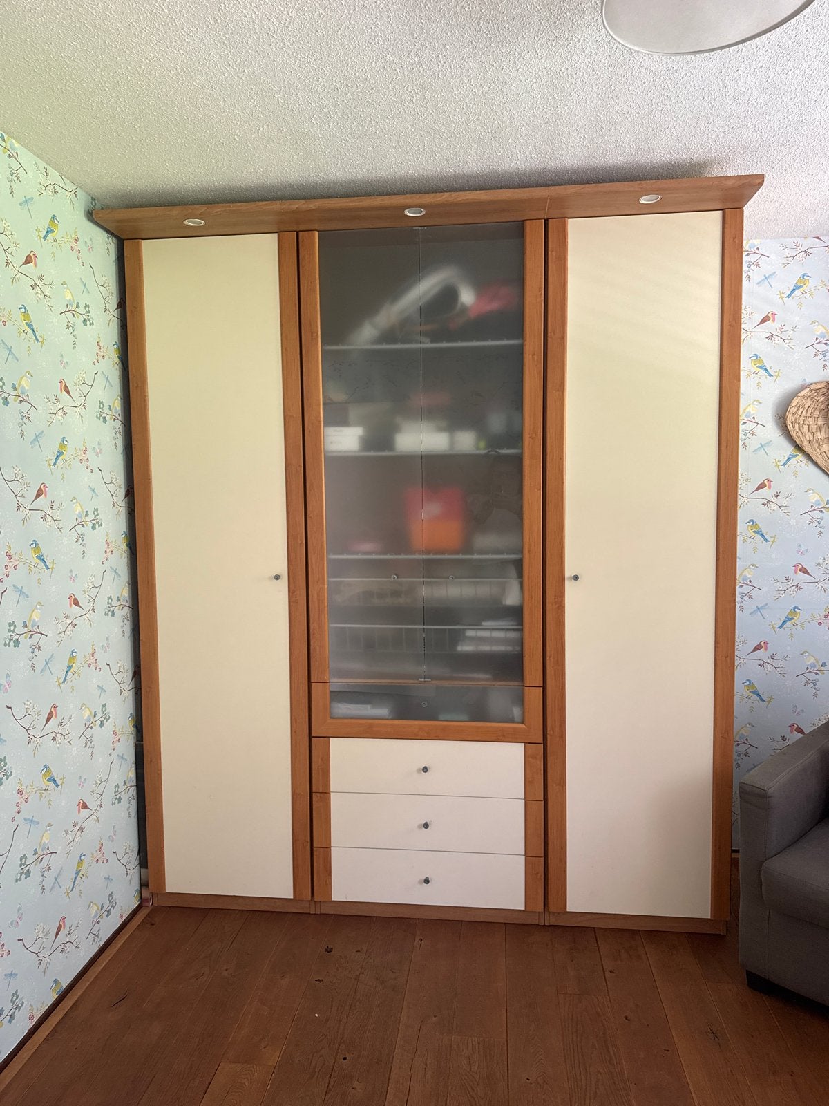 Ikea kledingkast/boekenkast met lades 300x200x60, Ophalen, Gebruikt, 200 cm of meer, 200 cm of meer