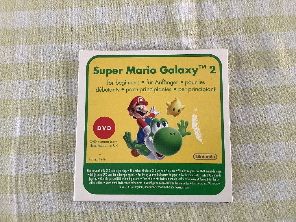Dvd super Mario galaxy, Avontuur en Actie, Gebruikt, 2 spelers, Ophalen of Verzenden