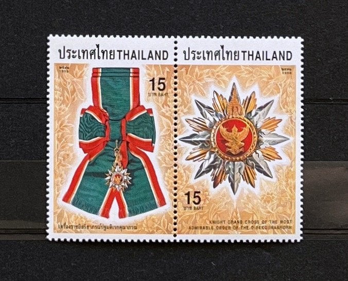 Thailand 1998 Postfris Koninklijke Onderscheidingen, Ophalen of Verzenden, Postfris, Zuidoost-Azië