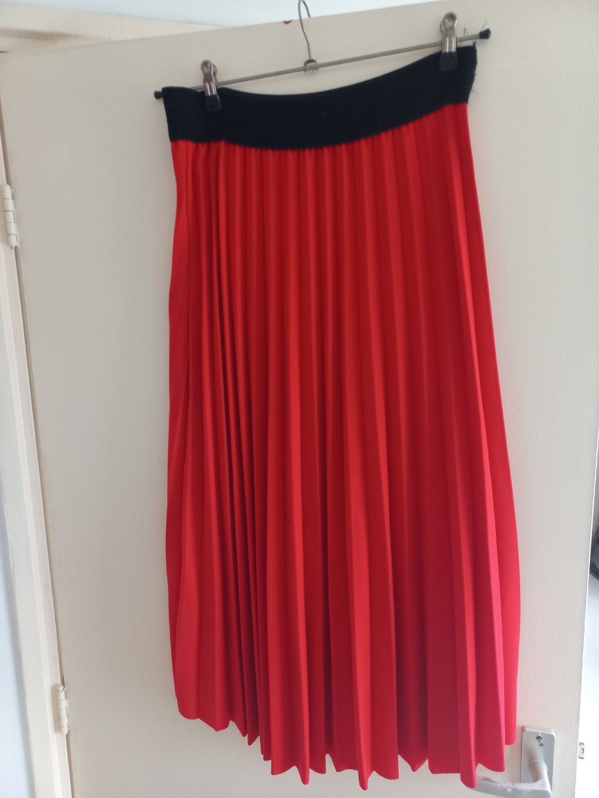 Rok plisse mt L, Kleding | Dames, Rokken, Ophalen of Verzenden, Zo goed als nieuw, Onder de knie