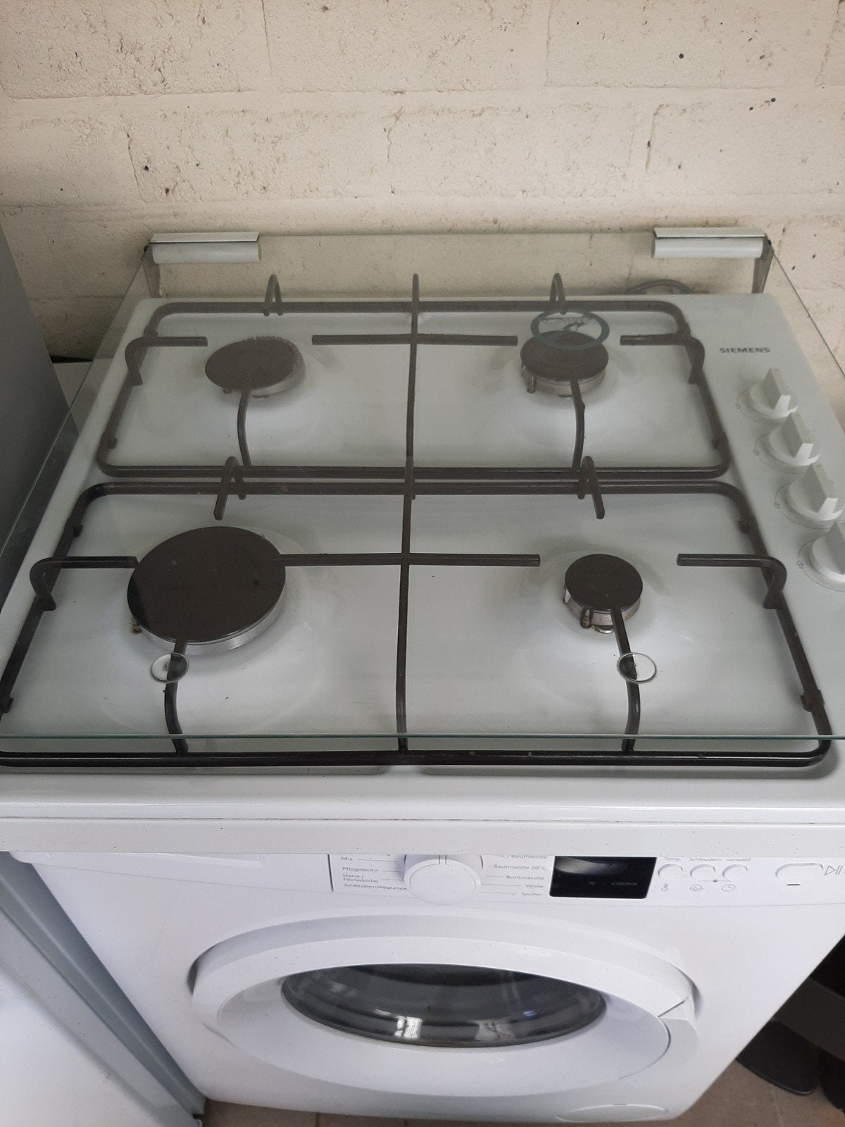Siemens Gaskookplaat, Ophalen, Gebruikt, Minder dan 85 cm, 4 kookzones