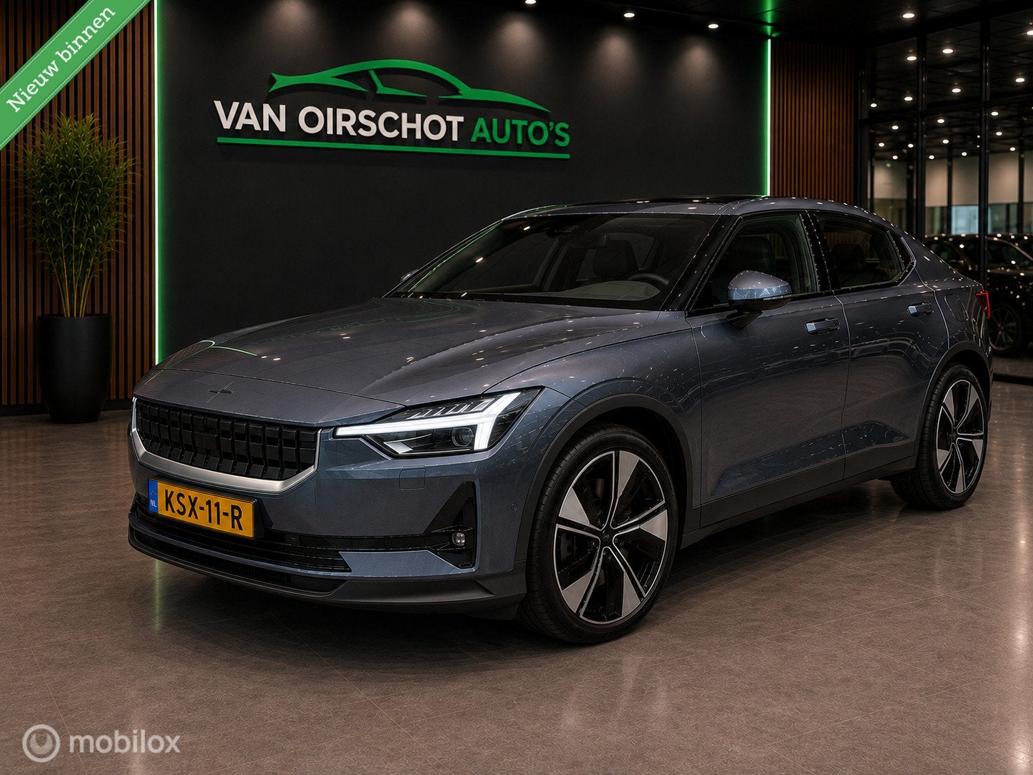 Polestar 2 Long Range Single Motor 78 kWh 2023, Auto's, Polestar, Gebruikt, Blauw, 231 pk, 551 km