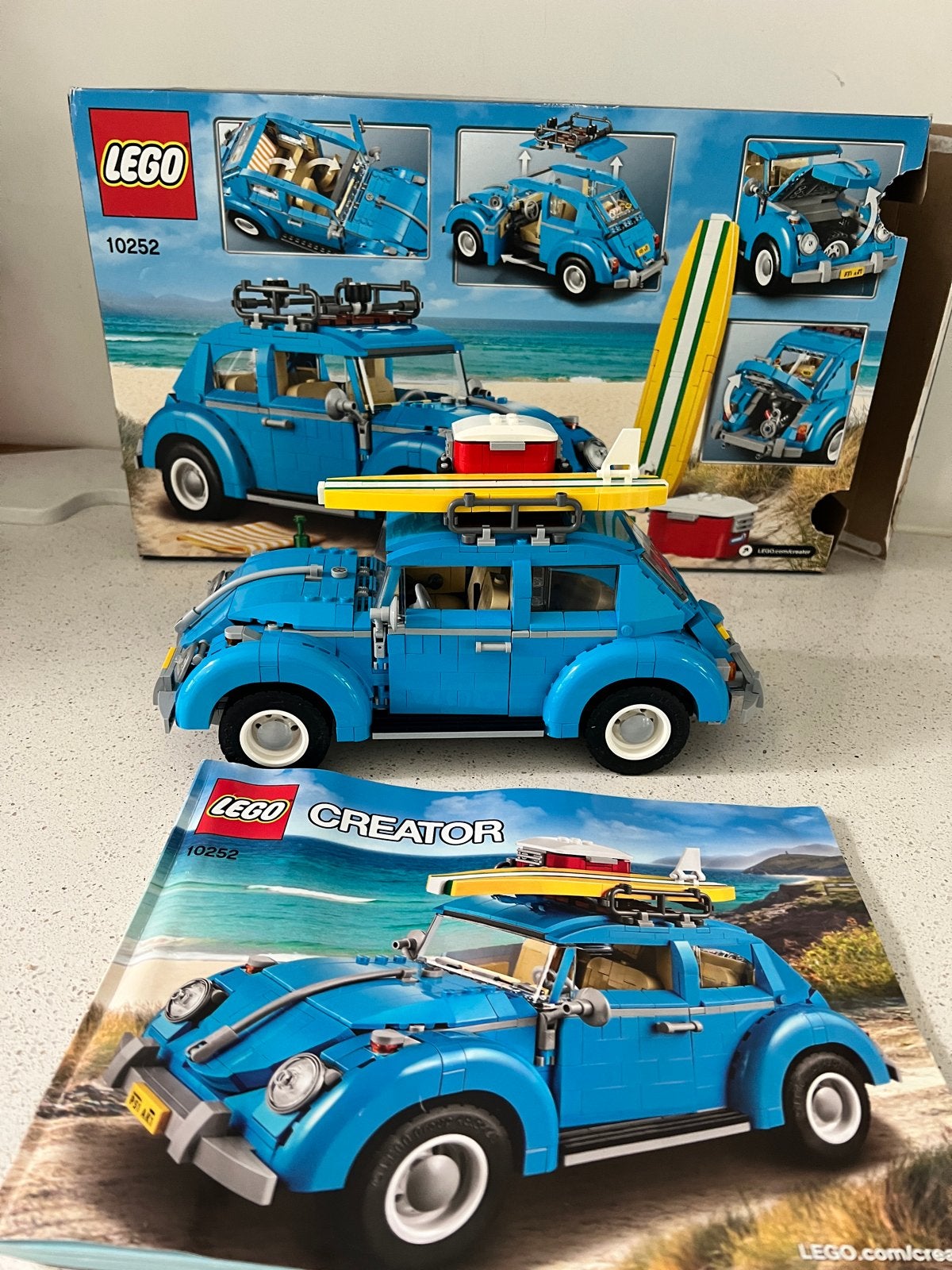 LEGO Creator Expert Volkswagen Kever 10252, Verzenden, Zo goed als nieuw