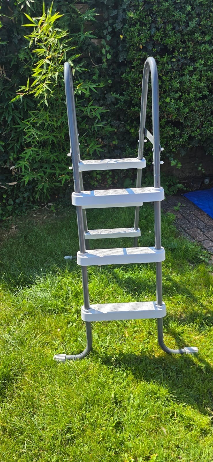 Zwembadladder - Zo goed als nieuw, Ophalen, Zo goed als nieuw, Ladder