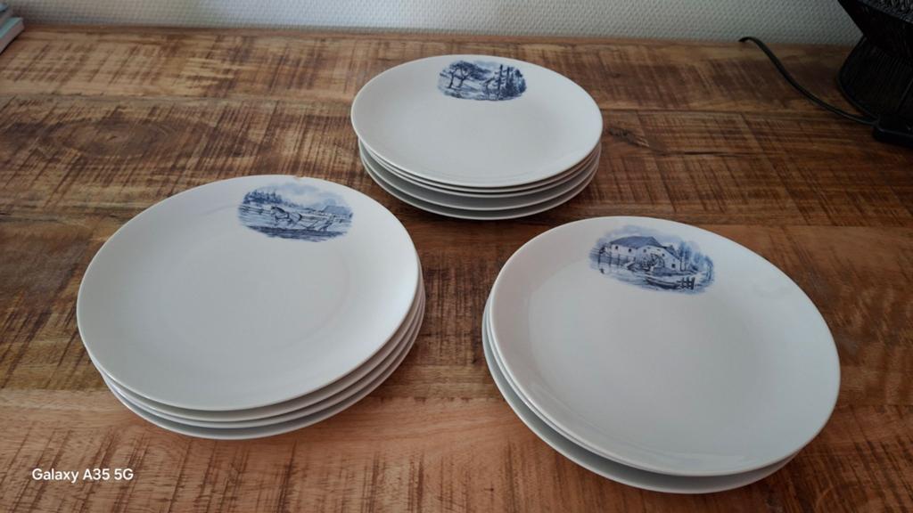 Seltman weiden Bavaria bordjes vintage, Antiek en Kunst, Ophalen