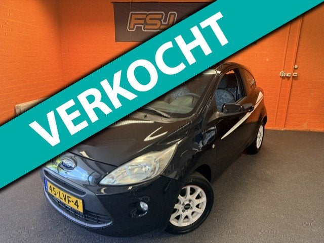 Ford Ka 1.2 / GRAND-PRIX / AIRCO / APK 26-06-2027!, Auto's, Voorwielaandrijving, Stof, Gebruikt, 1242 cc
