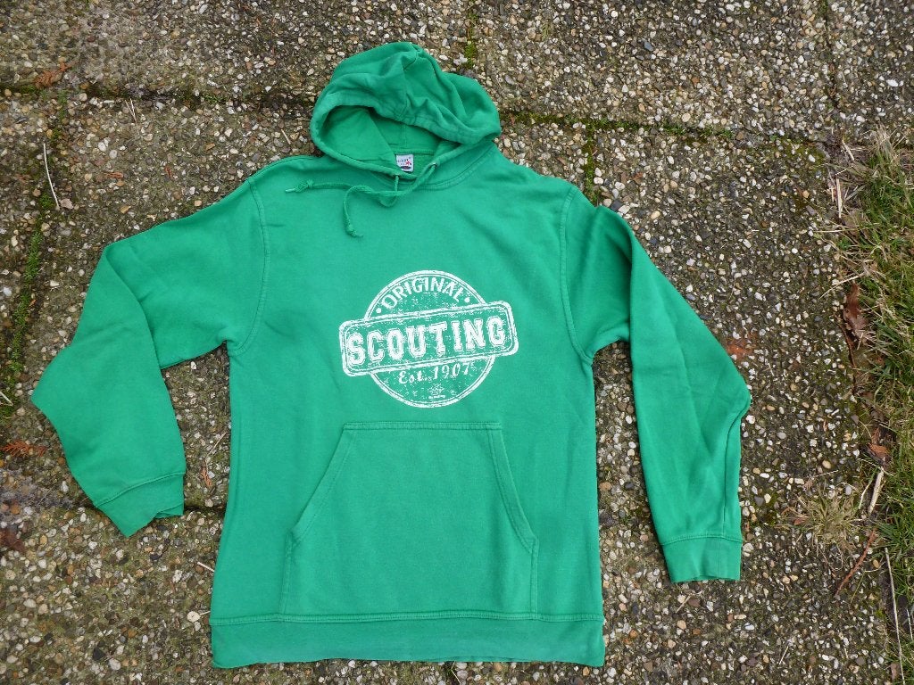 Scouting trui hoodie maat L, Verzamelen, Scouting, Ophalen of Verzenden, Gebruikt, Kleding