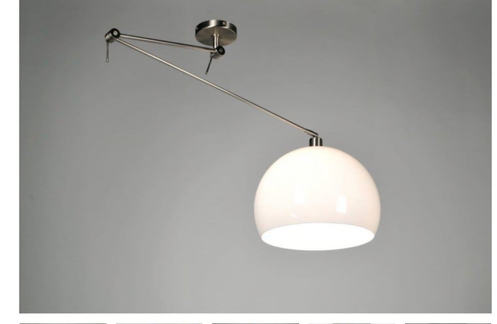 Lumidora Hanglamp 30000 - Verstelbaar met Knikarm, Ophalen, Gebruikt, Metaal