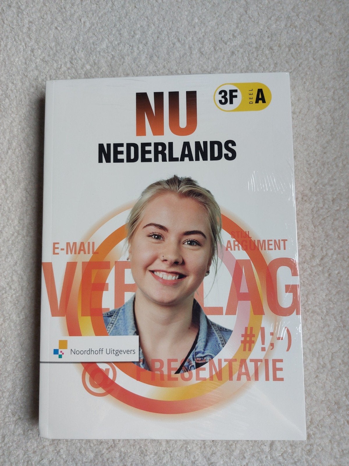 Nieuw in plastic! NU Nederlands 3F deel A & B (2e ed), Nieuw, Ophalen of Verzenden, MBO, Noordhoff Uitgevers