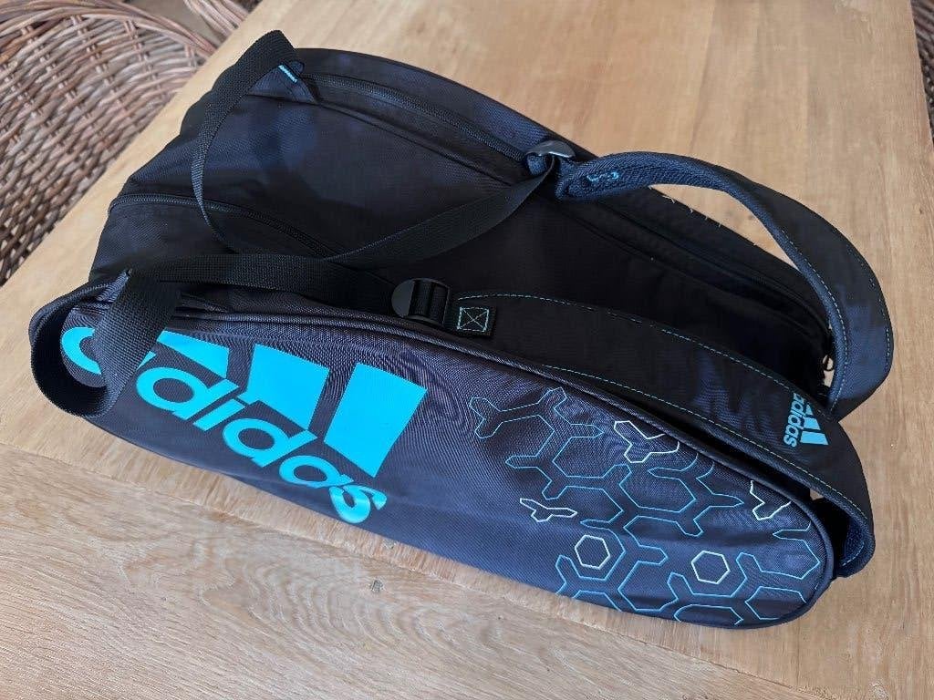 Adidas Control 3.2 padel tas zwart/navy, Ophalen of Verzenden, Zo goed als nieuw, Padeltas