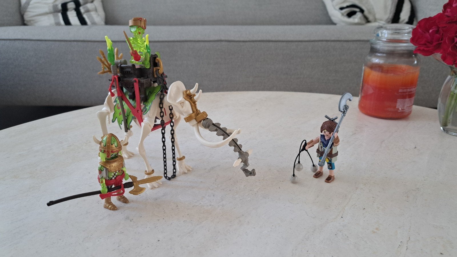 Novelmore slijm skeleten+mamoer, Complete set, Voertuig, Ophalen of Verzenden, Zo goed als nieuw