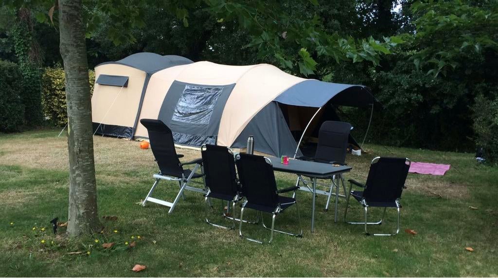 Cabanon Mercury Avant garde luxe vouwwagen 4-8 personen, Caravans en Kamperen, Vouwwagens, Ophalen, Beige, Cabanon, Aanwezig