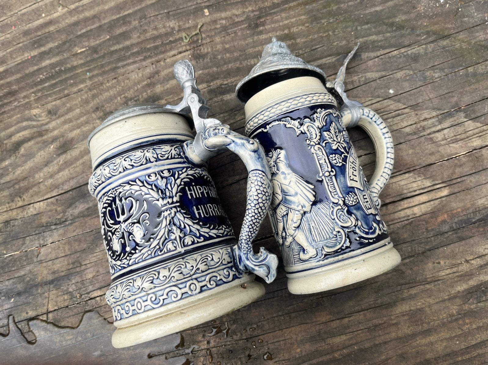 Stenen bierpullen, Ophalen of Verzenden