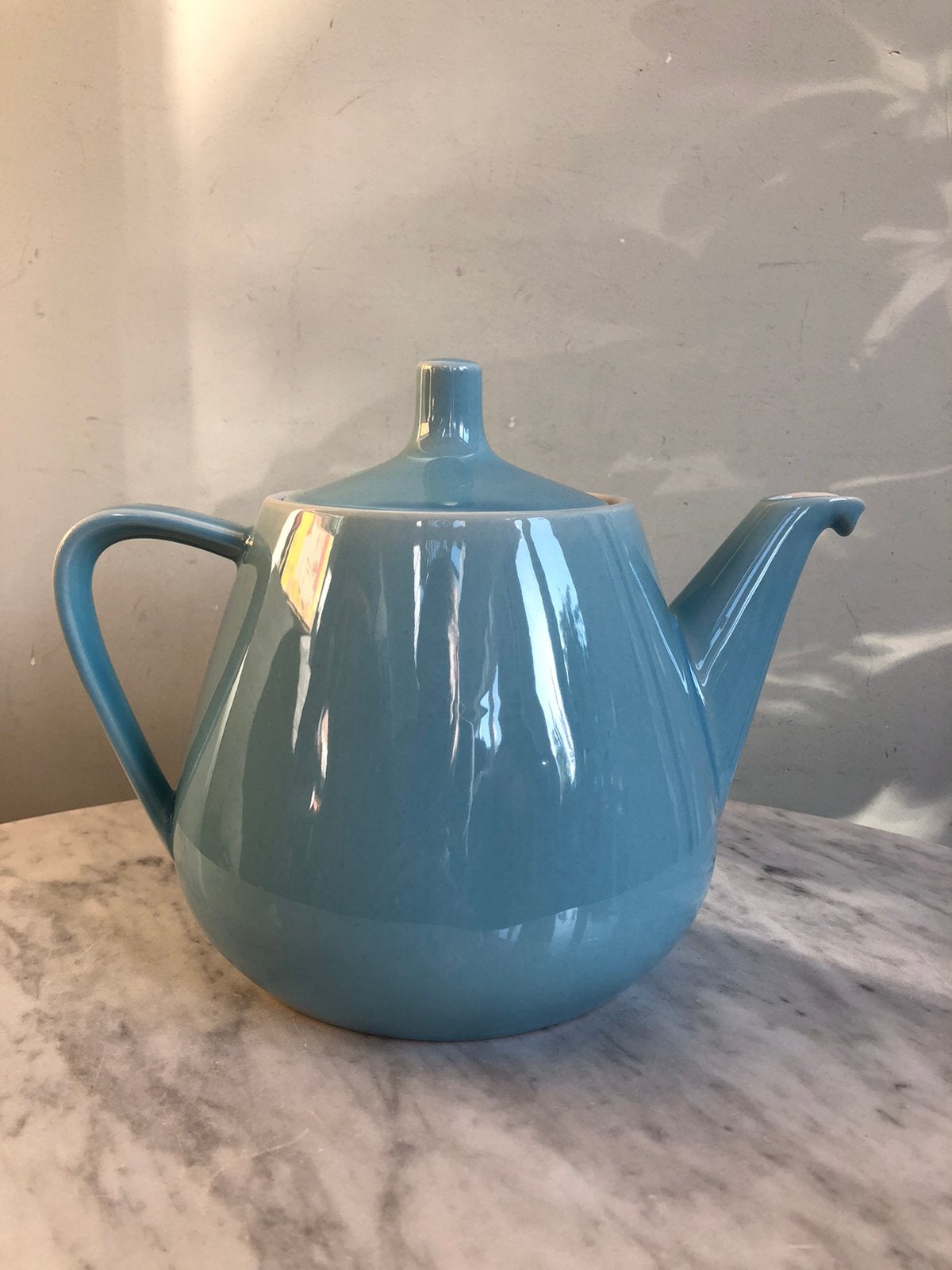 Vintage pastel Villeroy&Boch theepot nieuw, Van Nelle, 1.2 L, Villeroy & Boch, Vintage, Nieuw, Ophalen of Verzenden