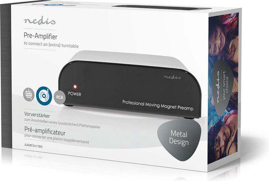 Nedis Phono / Platenspeler Voorversterker, Audio, Tv en Foto, Platenspelers, Ophalen of Verzenden, Nieuw, Platenspeler-onderdeel