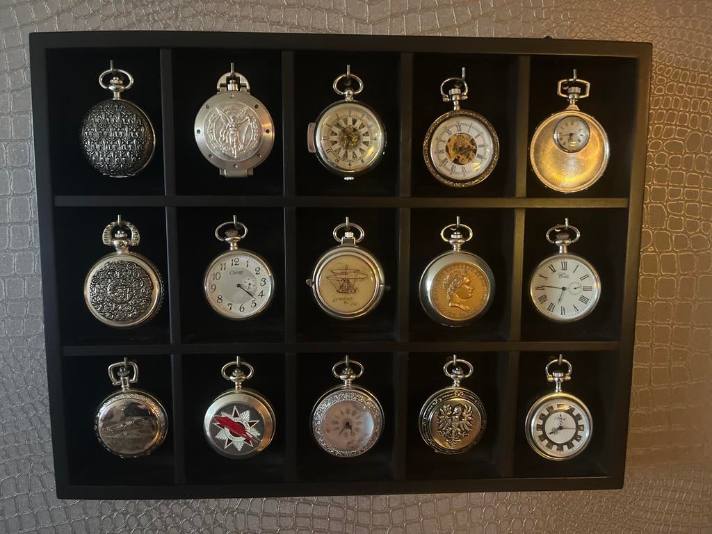 30 Antieke Opwindbare Zakhorloges - Verzamelaar/Liefhebber, Overige merken, Overige materialen, Zakhorloge, Verguld