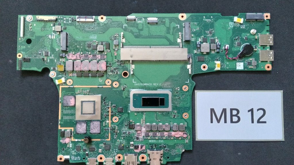 For Sale: 11 Acer Laptop Motherboards – FOR PARTS (2/3), Ophalen of Verzenden, Niet werkend, 4 Ghz of meer, ACER  .