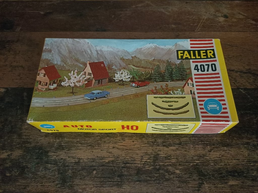Weg Aankleding: Faller A.M.S/ Racebaan (4070), Verzenden, Gebruikt, Elektrisch, Carrera