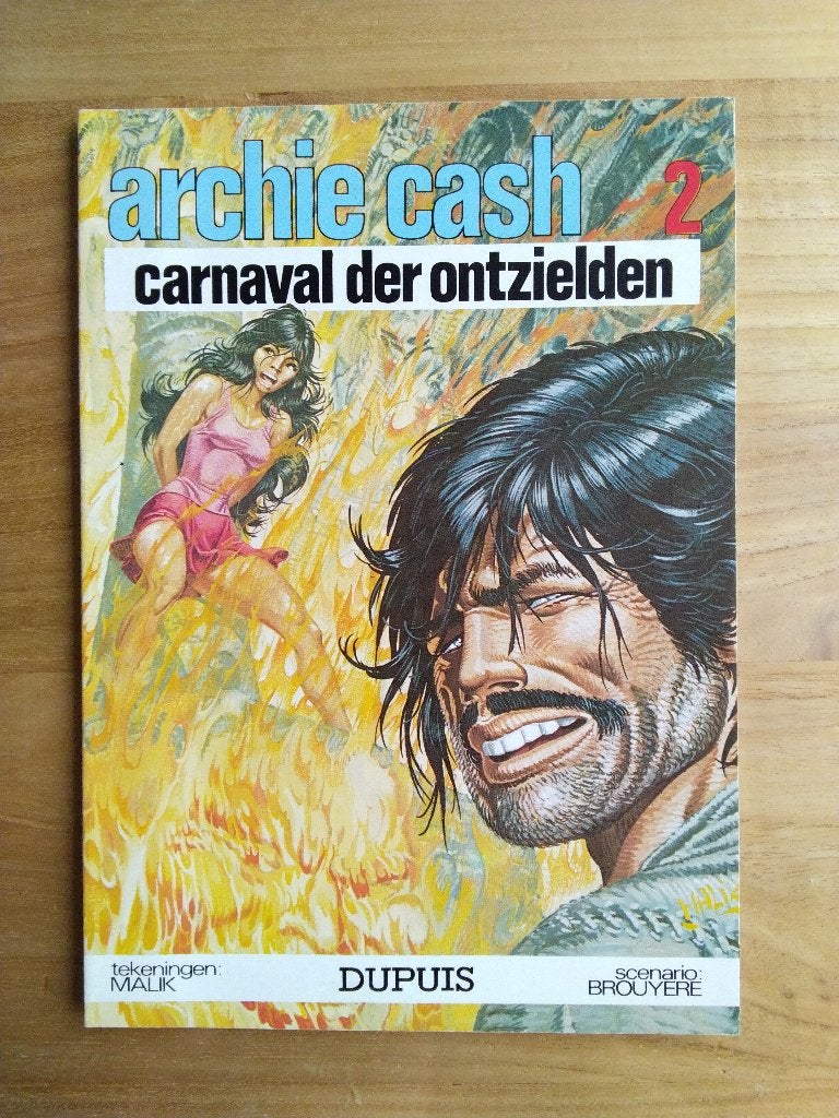Archie Cash -2- Carnaval der ontzielden, Eén stripboek, Ophalen of Verzenden, Gelezen