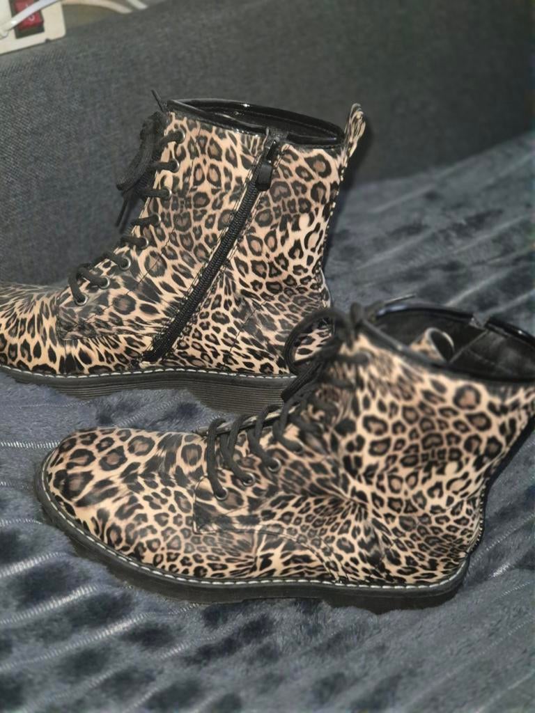 Panter laarsjes, Ophalen of Verzenden, Zwart