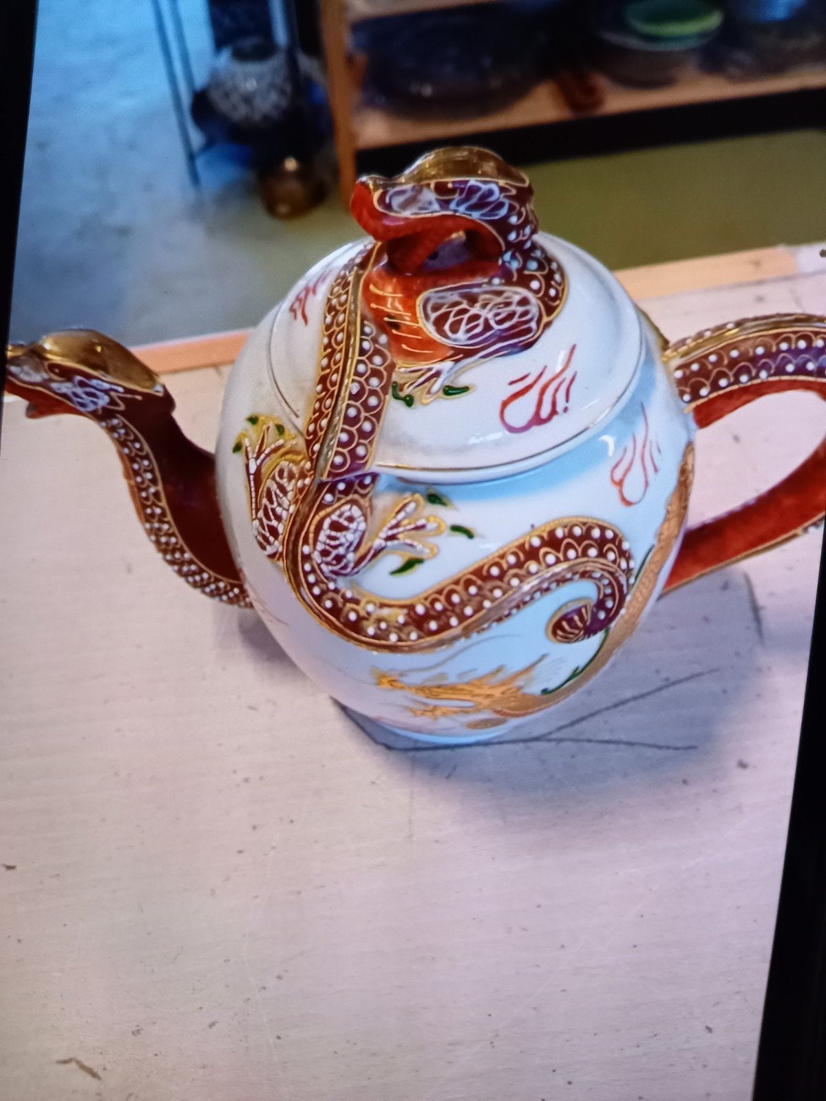 Theepot/schenkkan kop en schotels van Kutani, Ophalen, Nieuw, Overige stijlen, Kop(pen) en/of Schotel(s)