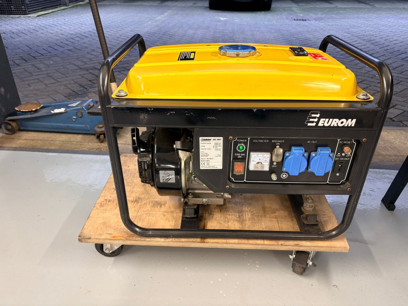 stroom generator Eurom GE2501, Ophalen, Zo goed als nieuw