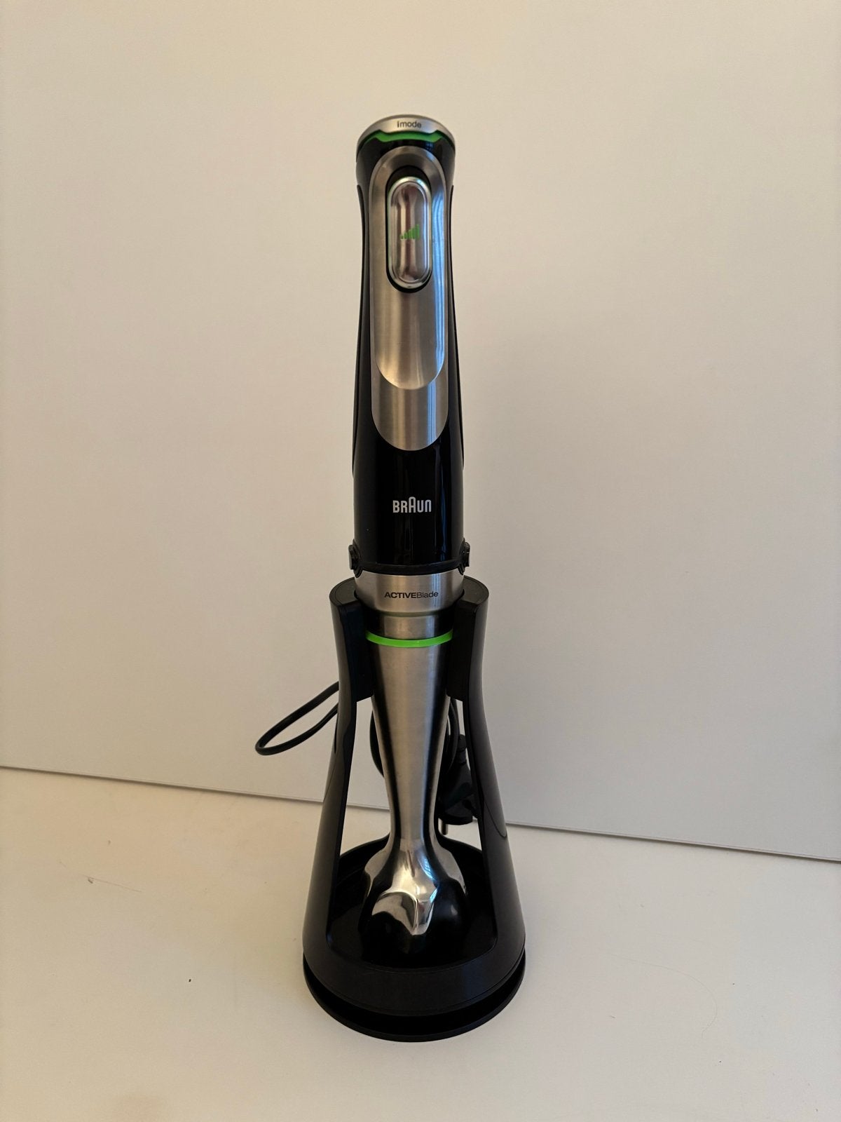 Braun MultiQuick 9 staafmixer met houder - Zwart/RVS, Witgoed en Apparatuur, Ophalen, Nieuw, 3 snelheden of meer