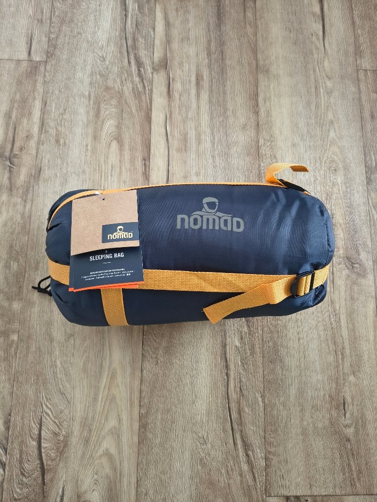 Prachtige lichtgewicht Nomad slaapzak met compressie hoes., Caravans en Kamperen, Onb, Ophalen of Verzenden, Onb, Onb