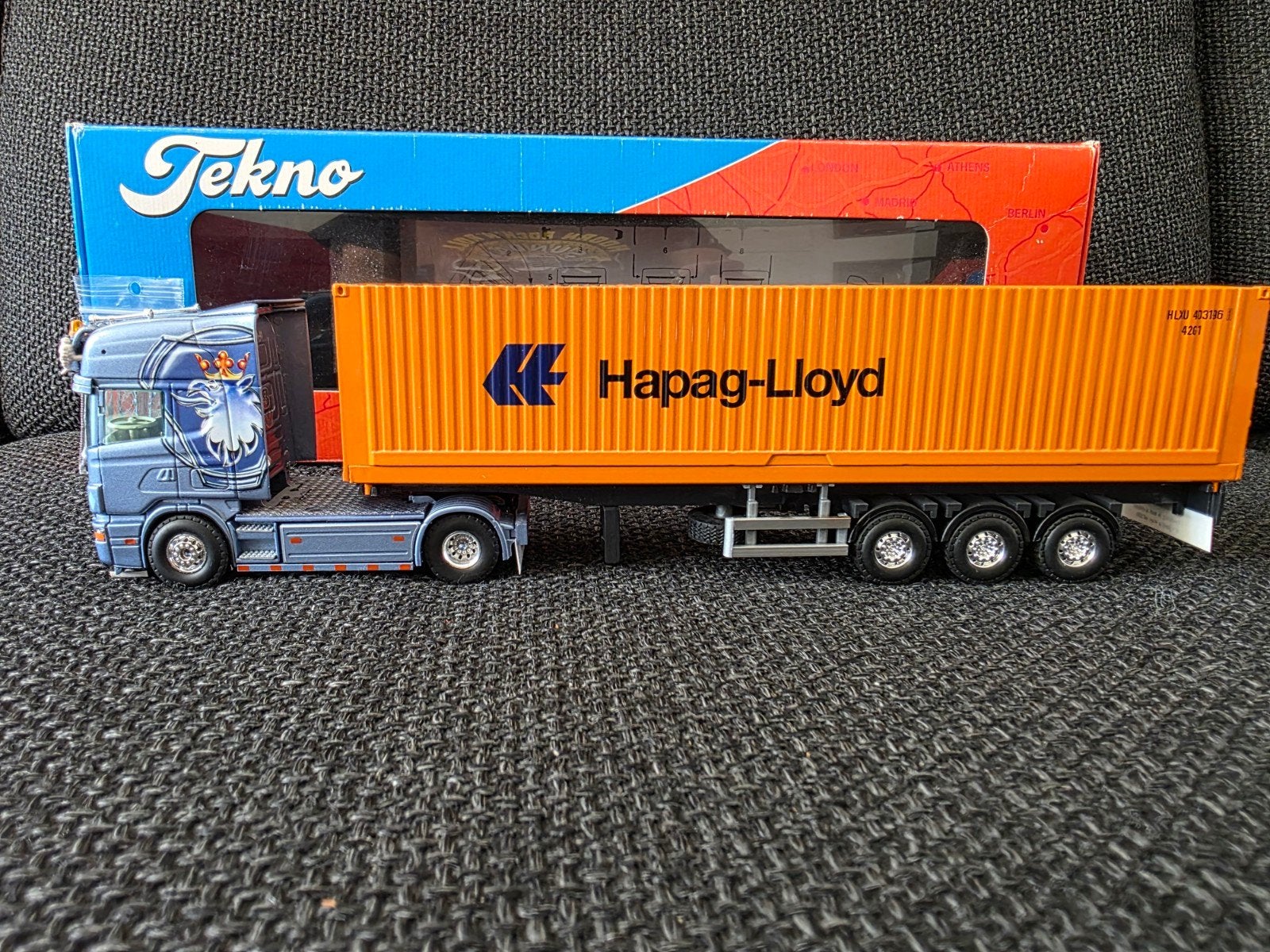 Scania 164L 580 V8 Ruud Sneepels Tekno, Hobby en Vrije tijd, Modelauto's | 1:50, Ophalen of Verzenden, Zo goed als nieuw, Bus of Vrachtwagen
