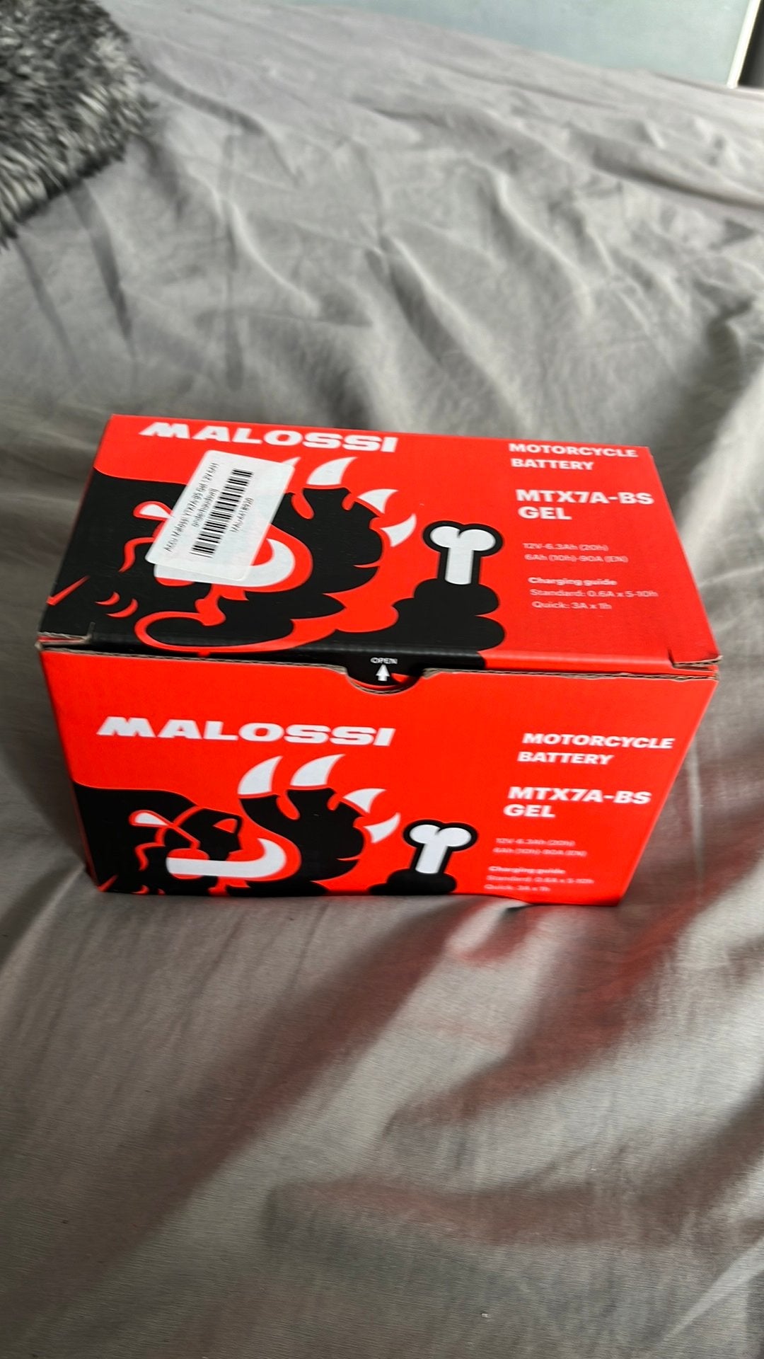 Malossi accu MTX7A-BS GEL, Ophalen, Nieuw