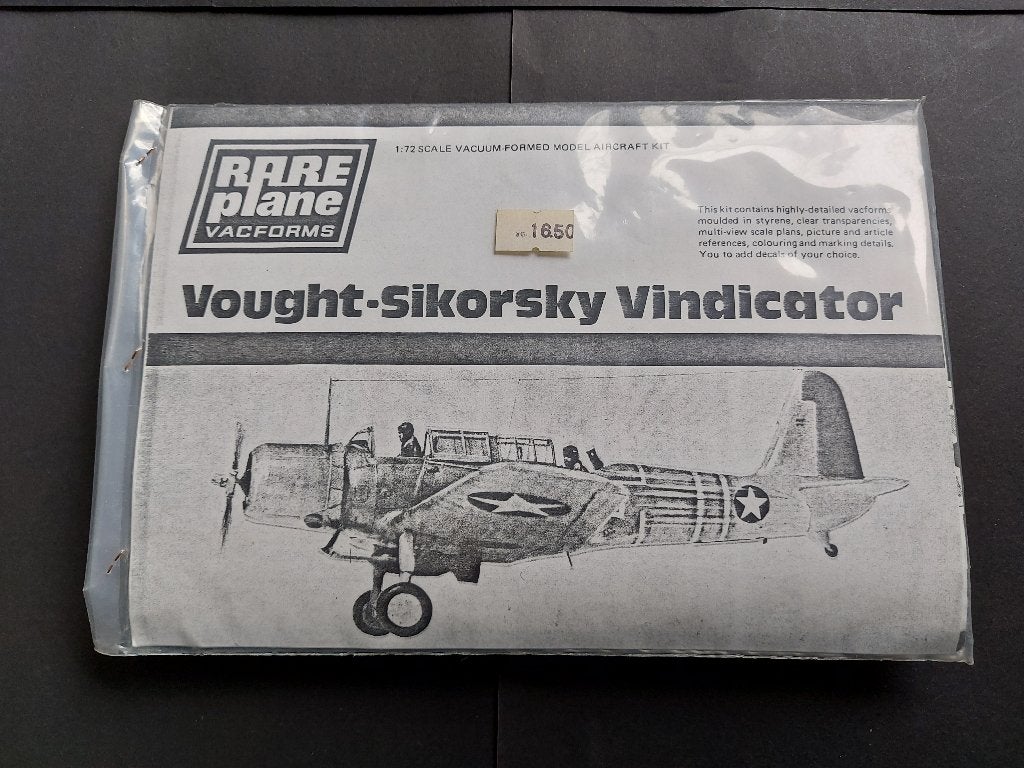 Modelkit Vought-Sikorsky Vindicator schaal 1/72 (MB177), Hobby en Vrije tijd, Overige merken, 1:72 tot 1:144, Nieuw, Ophalen of Verzenden